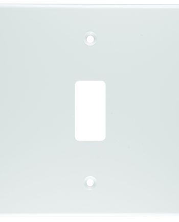 CRABTREE CLASSIC 1 LEVER COVERPLATE STEEL 4X4