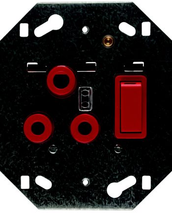 CRABTREE CLASSIC 16A SWITCH SOCKET DEDICATED MONOBLOCK 4X4