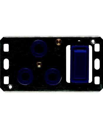 CRABTREE CLASSIC SINGLE 16A SWITCH SOCKET + YOKE 4X2 HORIZONTAL