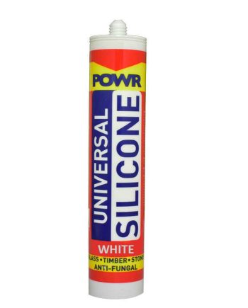 SEALANT SILICONE POWR WHITE 260ML CART