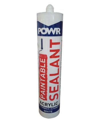 SEALANT ACRYLIC PAINTABLE POWER WHITE 260ML
