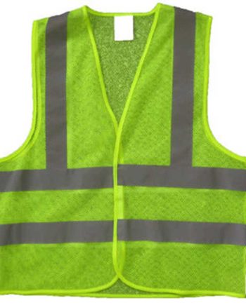 VESTS PIONEER MESH REFL PVC TAPE LIME MED VO31Y