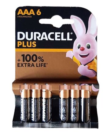 BATTERY DURACELL PLUS REMOTE AAA 6 S 1.5V DURO60