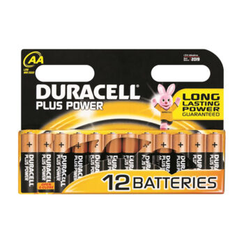 BATTERY DURACELL PLUS AA 12 S DURO45