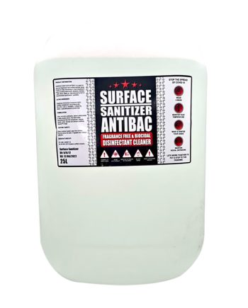 RSA SURFACE SANITISER ANTI BACTERIAL ALL SURFACE 20LTR