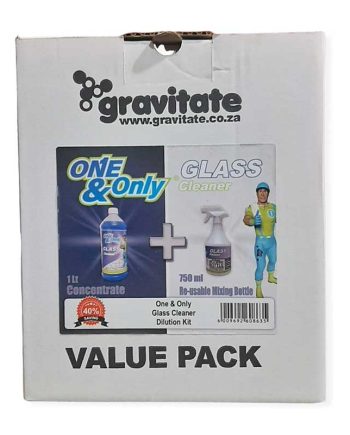 VALUE PACK O & O - 1LTR GLASS CLEAN + 1 TRIGGER  ATOMISER