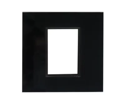 4 X 4 Yokes Black Glass - 