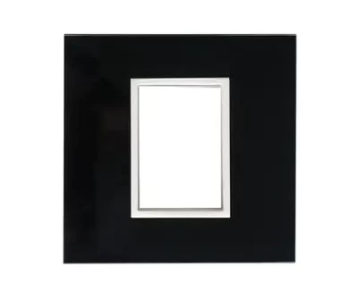 4 X 4 Yokes Black Glass - 