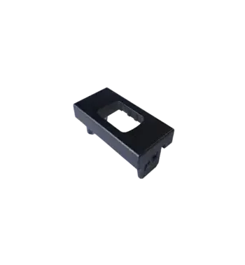 Black Single Module Adaptor - 
