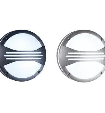 E27 Round Aluminium Bulkhead