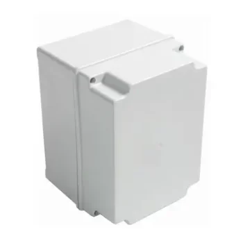 Plastic Enclosure with grey lid - 