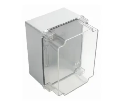 Plastic Enclosure with transparent lid - 