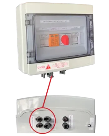 Combiner Box With 2 In & 1 Out