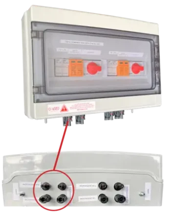 Combiner Box With 2 In & 2 Out