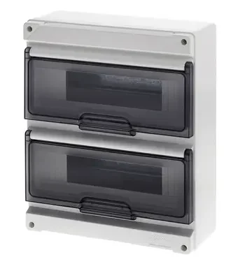 Surface Distribution Board with Smoky Door