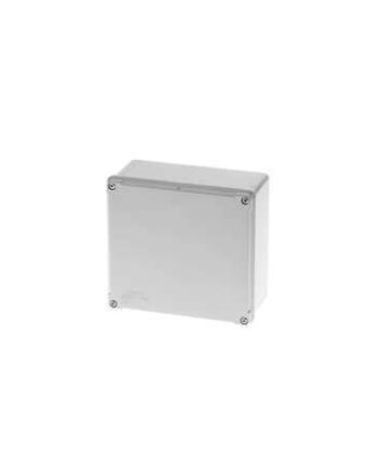 Enclosure with grey lid