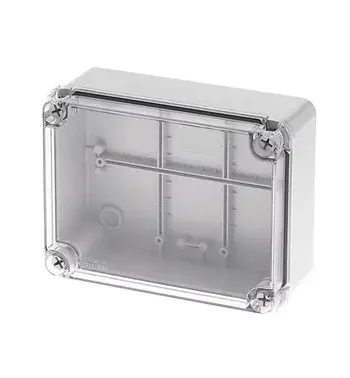 Enclosure with transparent lid
