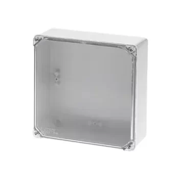 Enclosure with transparent lid