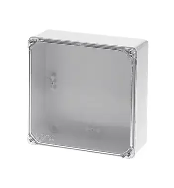 Enclosure with transparent lid