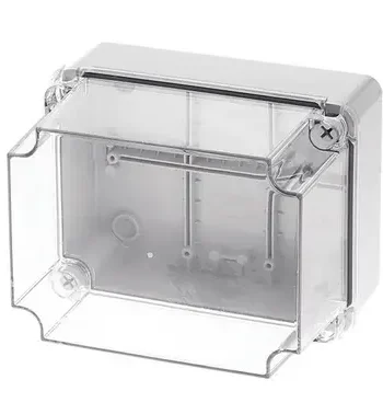 Enclosure with transparent lid