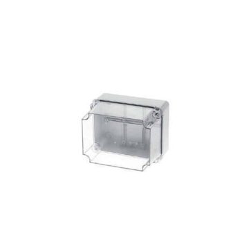 Enclosure with transparent lid