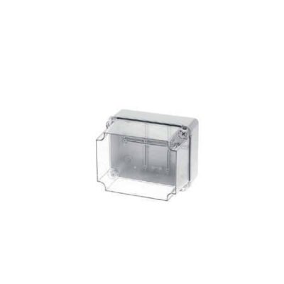 Enclosure with transparent lid - 