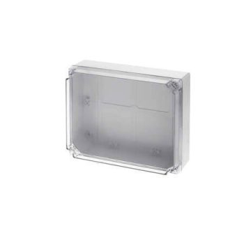 Enclosure with transparent lid