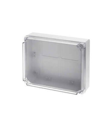 Enclosure with transparent lid
