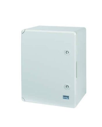 Enclosure with grey lid