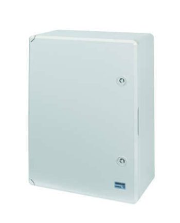 Enclosure with grey lid