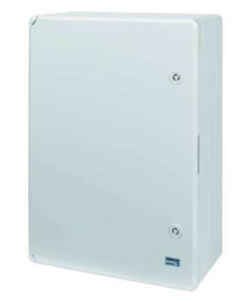 Enclosure with grey lid