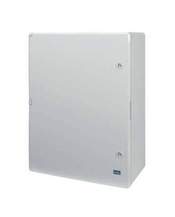 Enclosure with grey lid