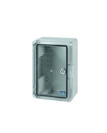 Enclosure with transparent lid