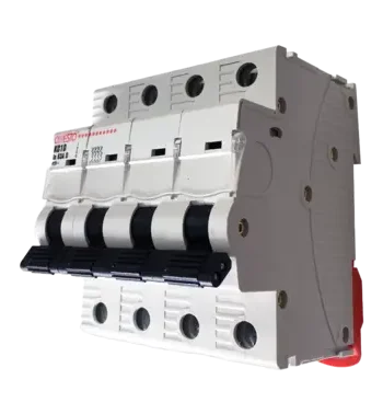 Four Pole 10kA Circuit Breaker