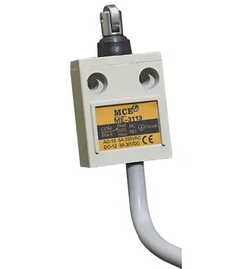 90° Roller With Rubber Boot Limit Switch