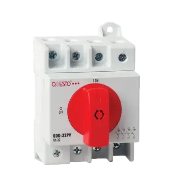 DC Four Pole Isolators - Din Rail Mount IP20