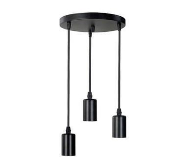 Round 3 Piece Pendant Lamp Holder - 