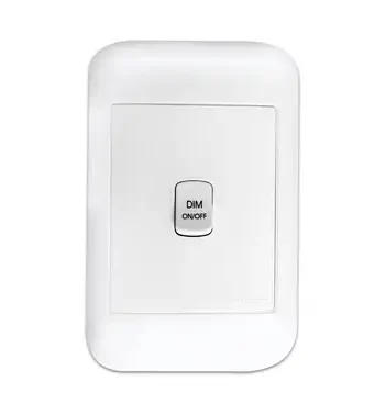 4X2 1 Lever Dim On-Off (Push Type)