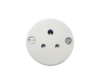 6A Round Flush Socket - 