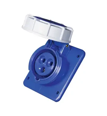 Socket - Panel Mount with Flange