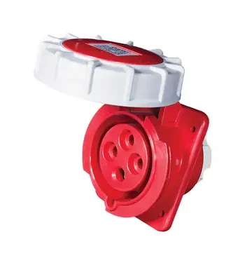 Socket - Panel Mount with Flange