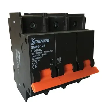 Triple Pole D Curve 10kA Circuit Breaker