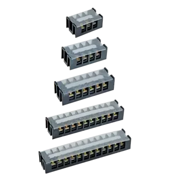 Base mount terminals with covers