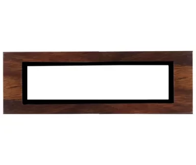 8 Lever Wood & Black Bezel Cluster + Box - 