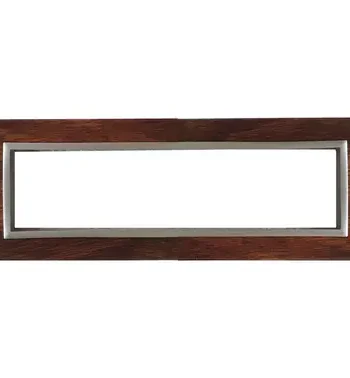 8 Lever Wood & Titanium Bezel Cluster + Box