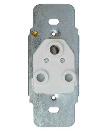 Crabtree Classic Litemaster 164-1 STD Socket on Yoke