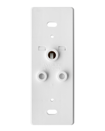 Crabtree Classic Single 164-3 (6A) Socket on Yoke (Large Terminals)