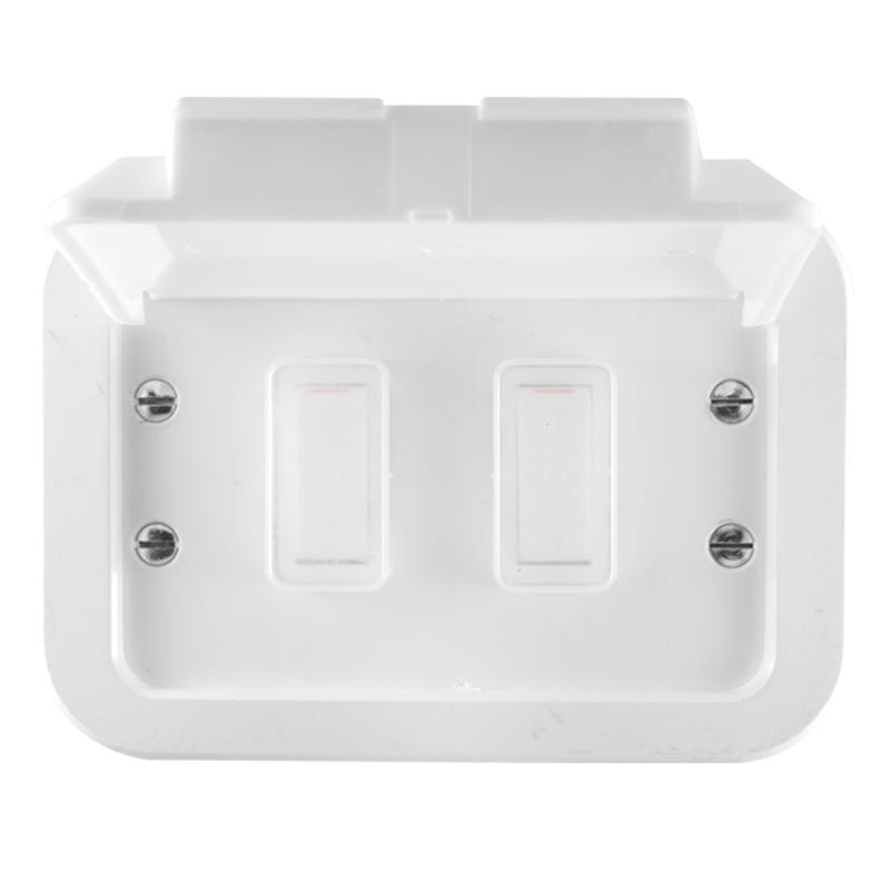 Crabtree Classic Industrial 2 Lever 1 Way Weatherproof Switch (119x83)