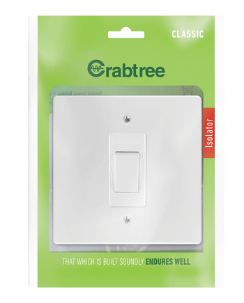 Crabtree Classic 3×164-2 Industrial Unswitched Socket