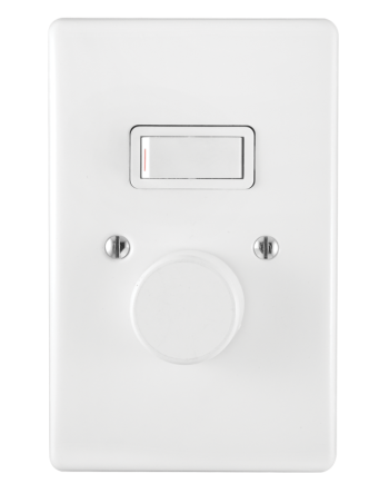Crabtree Classic 1 Lever 600W Rotary Dimmer on Yoke with Switches